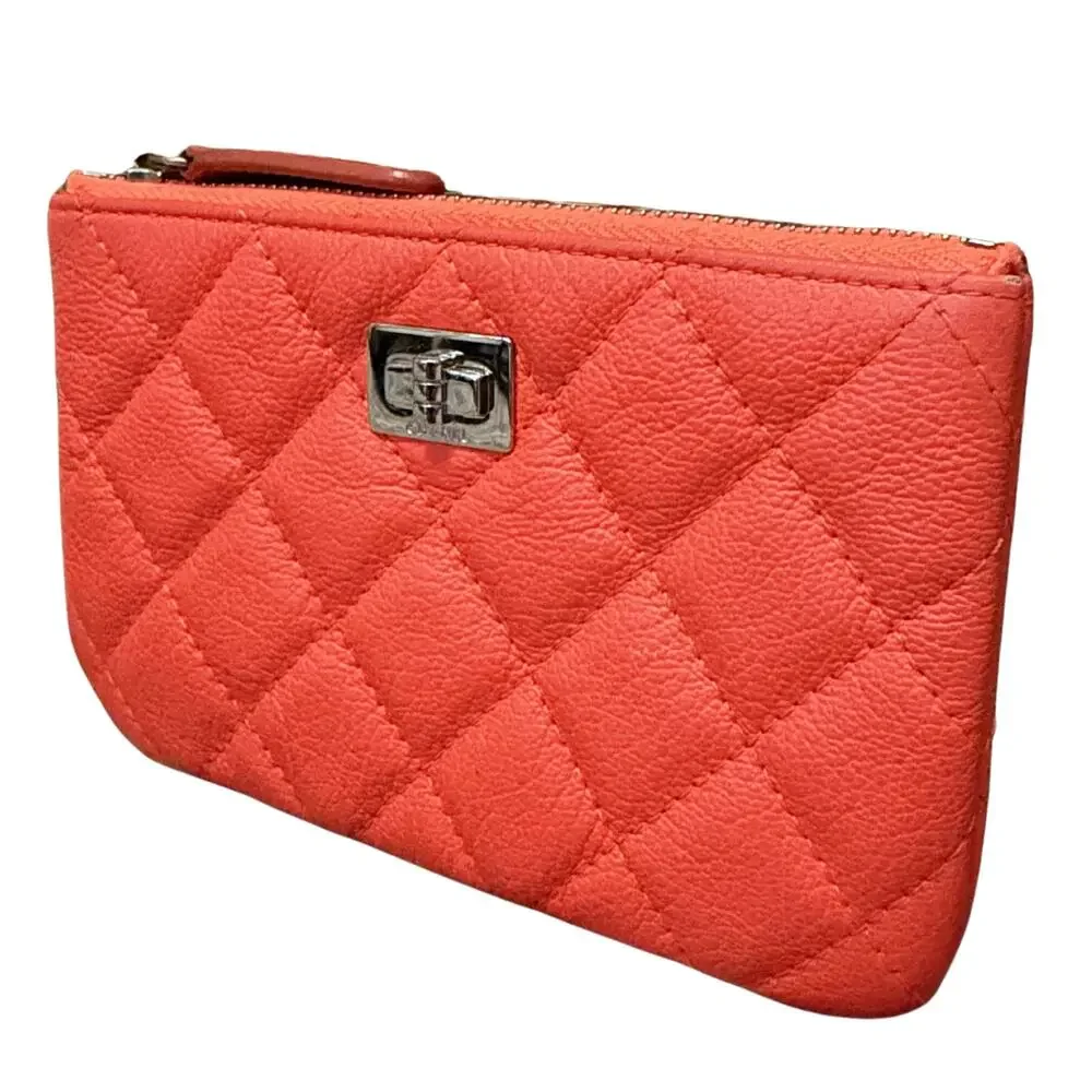 CHANEL small goatskin